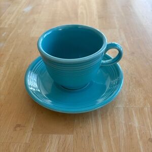 Fiestaware Teacup and Saucer